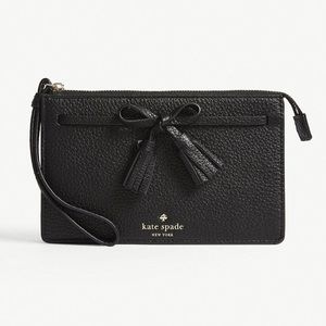 Kate Spade Hayes Street Leila Leather Wristlet